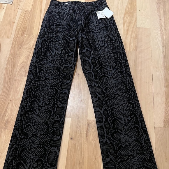 Zara snakeskin print jeans - Picture 1 of 4